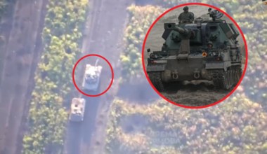 Polska artyleria rozrywa rosyjskie czołgi na froncie