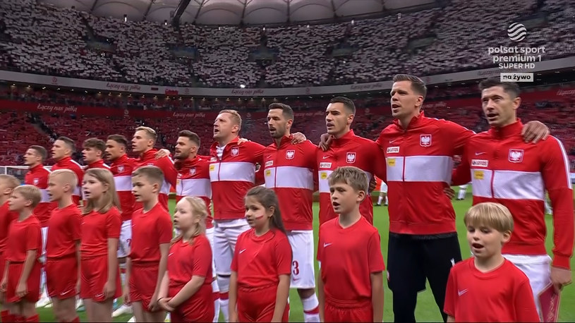 Polska - Belgia. Hymn przed meczem Ligi Narodów. WIDEO (Polsat Sport)