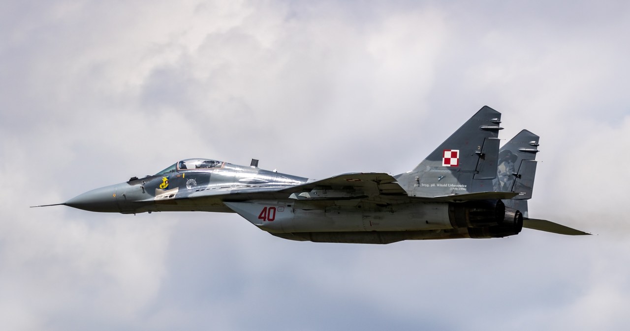 Polska chce przekazać Ukrainie myśliwce MiG-29. Ile mamy maszyn tego typu? /123RF/PICSEL