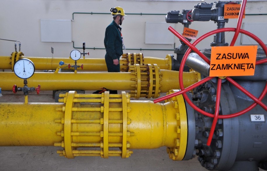 Polska część gazociągu w Hermanowicach /Dariusz Delmanowicz    /PAP