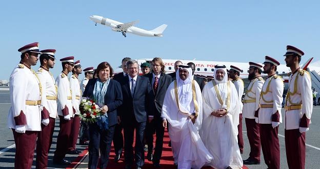 Polska delegacja w Dosze (Katar) /PAP