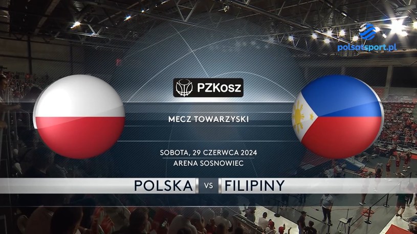 Polska - Filipiny. Skrót meczu