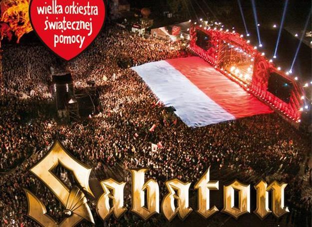 Polska flaga dla Sabaton na Przystanku Woodstock 2012 /