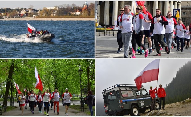 Polska flaga z Helu trafiła na Giewont! Wielki sukces akcji RMF FM z okazji Dnia Flagi!