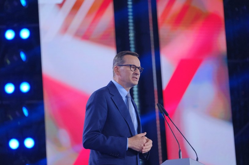 Polska gospodarka rozwija się - stwierdził premier Mateusz Morawiecki podczas konwencji PiS /Mateusz Marek /PAP