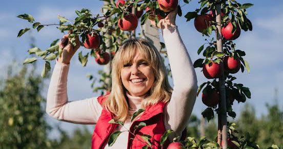 Polska jest jednym z największych producentów jabłek - mówi Ewa Wachowicz /archiwum prywatne