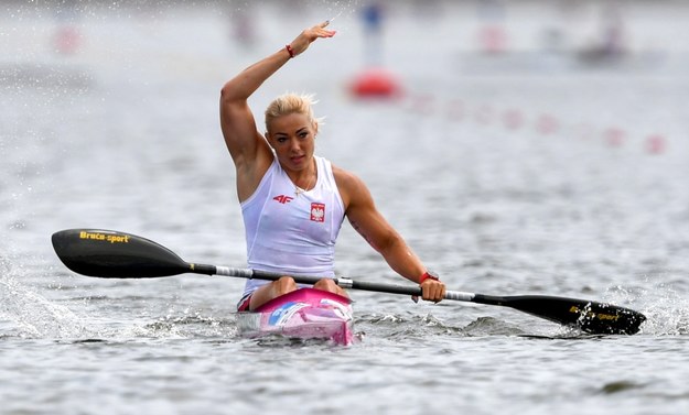 Polska kajakarka Marta Walczykiewicz wywalczyła brązowy medal /Piotr Nowak /PAP