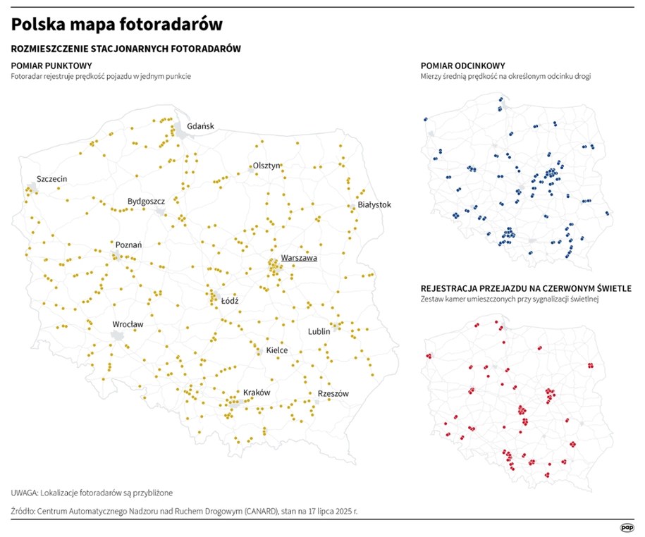 Polska Mapa Photorarów /Mateusz Krymski /PAP