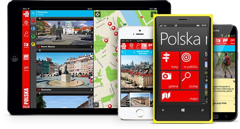 Polska na weekend - mobilna wersja przewodnika /materiały prasowe