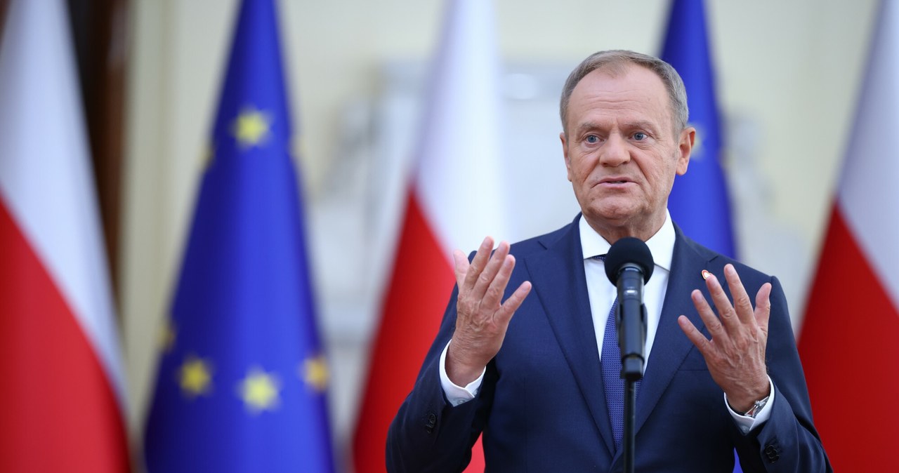 Polska nie przyjmie żadnych migrantów z tytułu paktu migracyjnego - zapewnił premier Donald Tusk /Andrzej Iwańczuk /Reporter