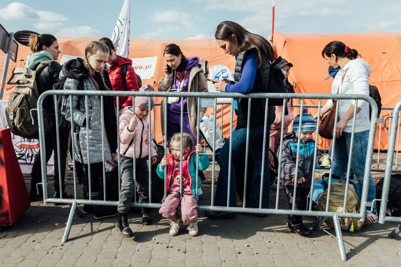 Polska powinna sie przygotować na kolejną falę uchodźców? Zdj. z przejścia granicznego w Medyce wiosną 2022 r. /Piotr Zagiell /East News