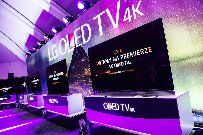 Polska premiera LG OLED TV 4K /materiały prasowe