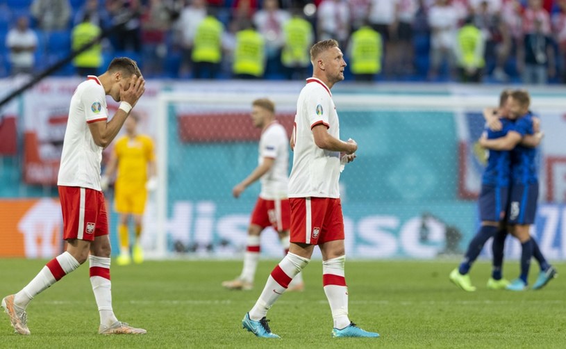 Polska przegrała ze Słowacją 2:1 /Andrzej Iwańczuk /Reporter