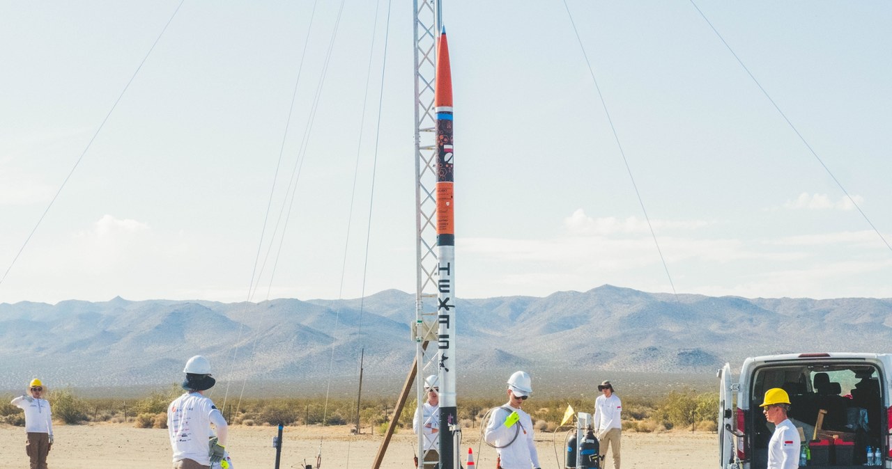 Polska rakieta HEXA 5 wygrała w międzynarodowym konkursie w USA /PUT Rocketlab /INTERIA.PL