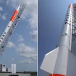 Polska rakieta kosmiczna Perun po pierwszym locie. Osiągnęła wysokość 22 km