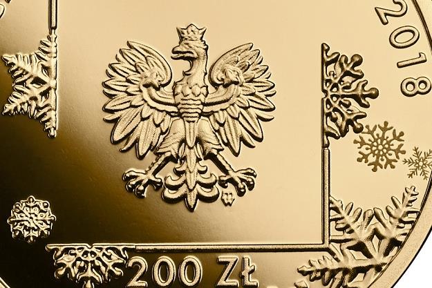 Polska Reprezentacja Olimpijska PyeongChang, 200 zł, detal awersu /NBP