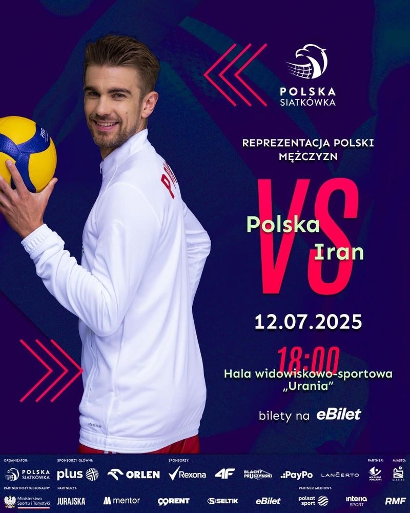 Polska reprezentacja zagra w Olsztynie /Polska Siatkówka /