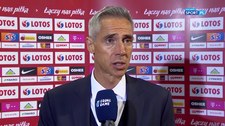 Polska - Rosja. Paulo Sousa: Musimy bronić jak najdalej od naszej bramki. Wideo (POLSAT SPORT)