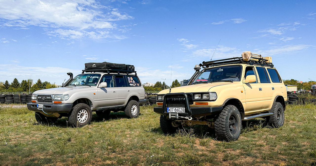 Polska Toyota Land Cruiser jedzie na rajd Dakar Classic /Jan Guss-Gasiński /INTERIA.PL