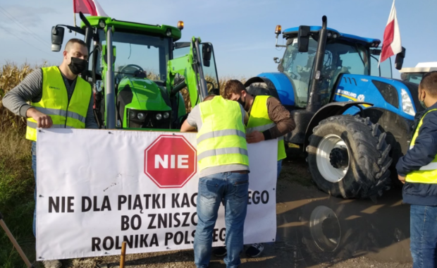 Polska w żółtej strefie. Co z jutrzejszym protestem rolników w Warszawie?