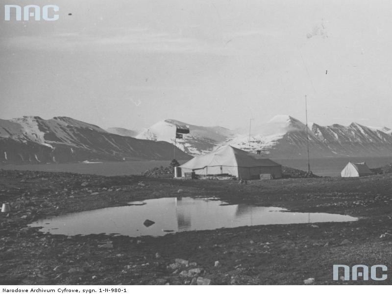 Polska wyprawa naukowa na Spitsbergen w 1936 r. /Z archiwum Narodowego Archiwum Cyfrowego