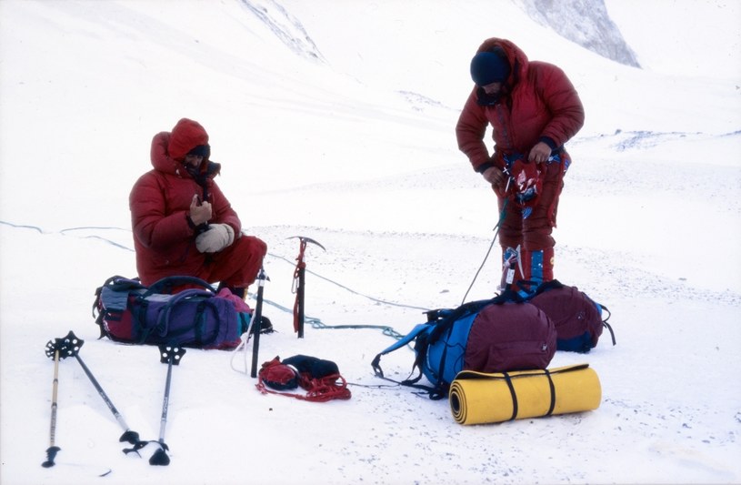 Polska zimowa wyprawa na K2 z 1988 r. /Agencja FORUM