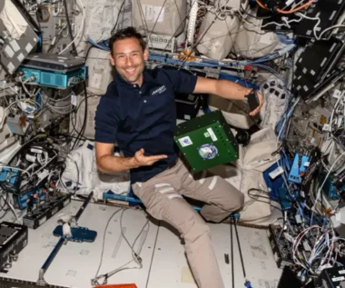 Polski astronauta na żywo z kosmosu. Uznański-Wiśniewski rozmawiał z dziennikarzami