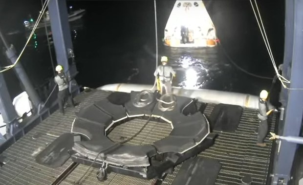 ​Polski astronauta wrócił na Ziemię. Lądowanie na Pacyfiku