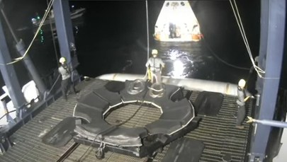 ​Polski astronauta wrócił na Ziemię. Lądowanie na Pacyfiku