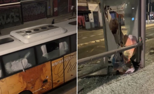 Polski autokar zaatakowany w czasie zamieszek w Marsylii