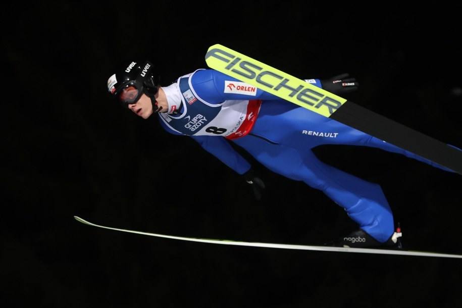 Polski brązowy medalista - Jan Habdas / 	Grzegorz Momot    /PAP