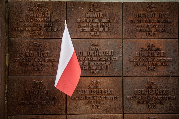 Polski cmentarz wojenny w Katyniu /Wojciech Pacewicz /PAP