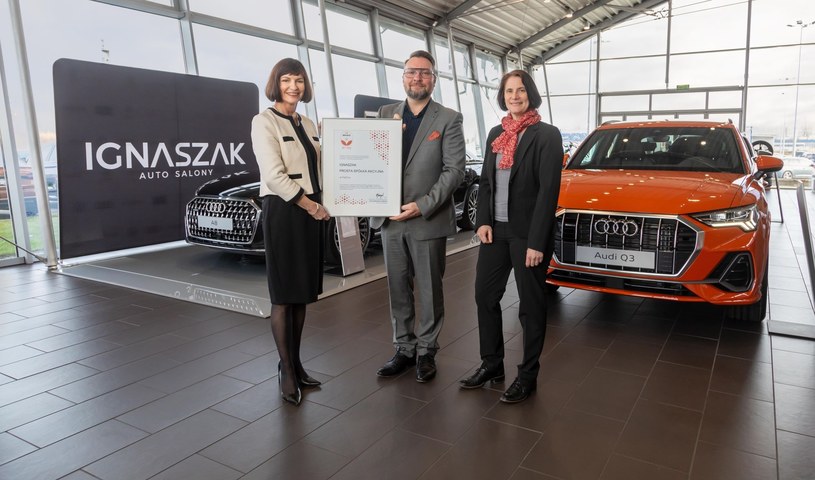 Polski dealer jako pierwszy otrzymał specjalny certyfikat Volkswagena. /materiały prasowe