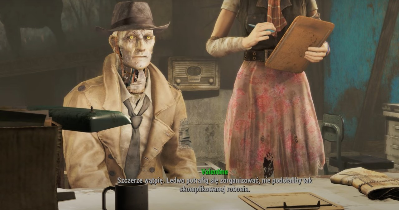 Polski dubbing do Fallouta 4 - stworzony przez sztuczną inteligencję / YouTube @VOXALTER /materiały prasowe