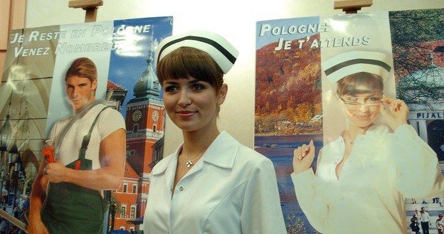Polski hydraulik i polska pielęgniarka budzą strach nad Sekwaną, fot. Witold Rozbicki /Reporter