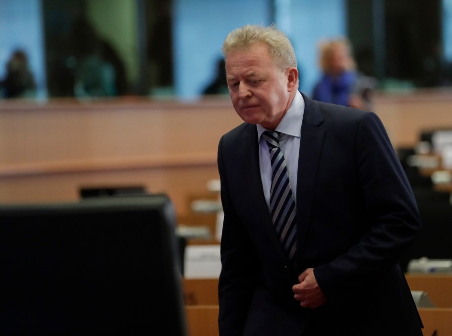 Polski kandydat na komisarza ds. rolnictwa Janusz Wojciechowski /OLIVIER HOSLET /PAP/EPA