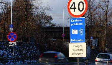 "Polski kierowca" apeluje: Sprywatyzować fotoradary