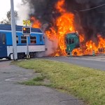 Polski kierowca spowodował poważny wypadek w Czechach. Wszystko nagrała kamera