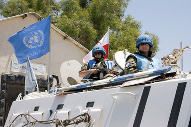 Polski kontyngent misji UNDOF (Siły ONZ ds. Nadzoru Rozdzielenia Wojsk na Wzgórzach Golan). / zdjęcie: ONZ, unic.un.org.pl /domena publiczna