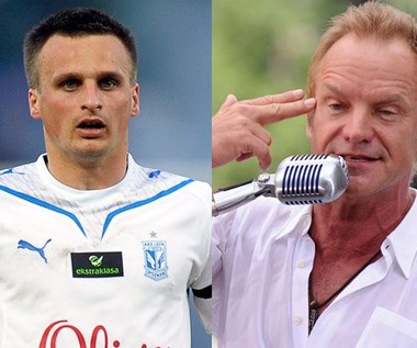 Polski piłkarz lekceważąco o Stingu