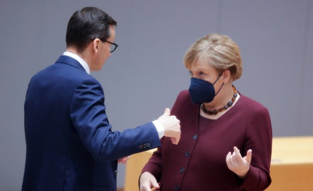 Polski premier rozmawiał z niemiecką kanclerz 