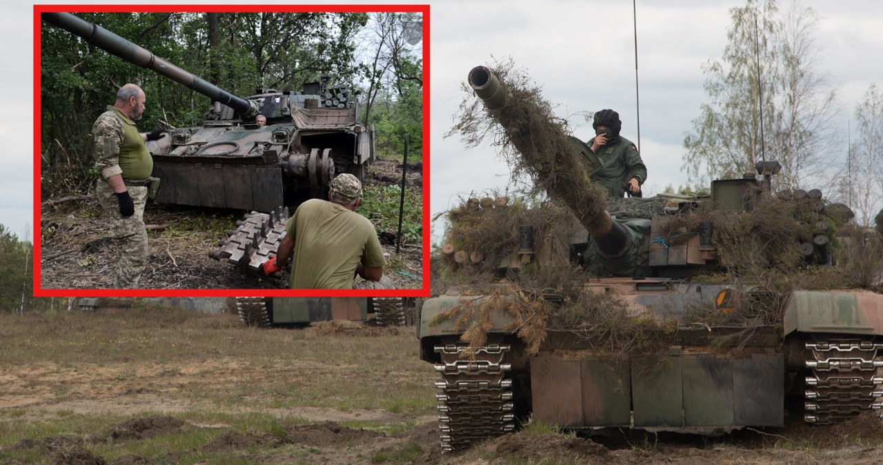 Polski PT-91 Twardy coraz bliżej walki w Ukrainie /Ukraine Weapons Tracker /Twitter