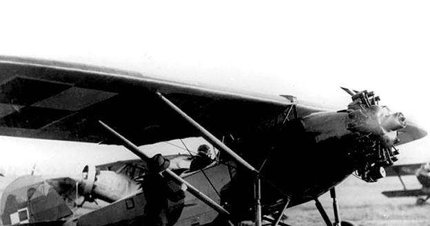 Polski samolot z września 1939 r. /Polska Zbrojna