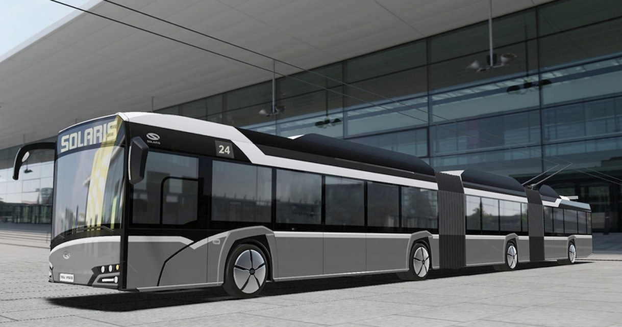 Polski Solaris buduje gigantyczny trolejbus o długości 24 metrów /Geekweek