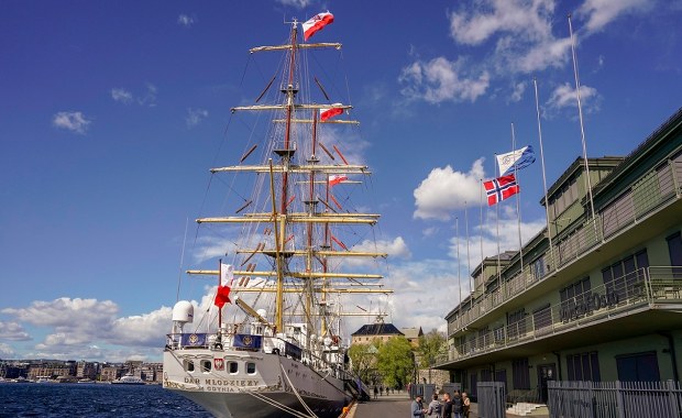 Polski żaglowiec w Oslo. Zobacz, jak świętujemy 3 Maja w Norwegii