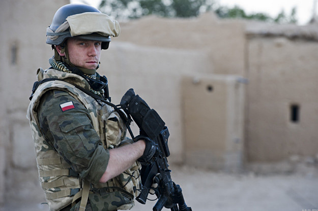 Polski żołnierz w Afganistanie /fot. Adam Roik, Combat Camera DO SZ /