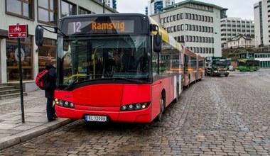 Polskie autobusy wstrzymały ruch w Oslo. Nie da się nimi jeździć