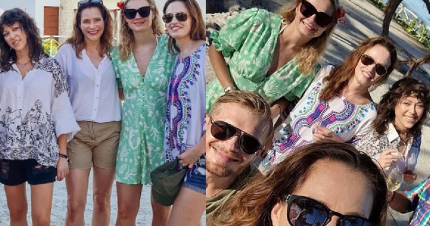 Polskie gwiazdy na Zanzibarze. Natalia Kukulska, Małgorzata Socha, Anna Dereszowska, Magdalena Różczka, Tomasz Ciachorowski /Instagram