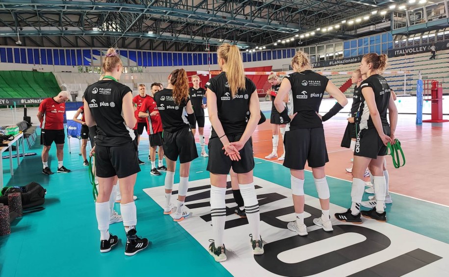 Polskie koszykarki na treningu. /Materiały prasowe