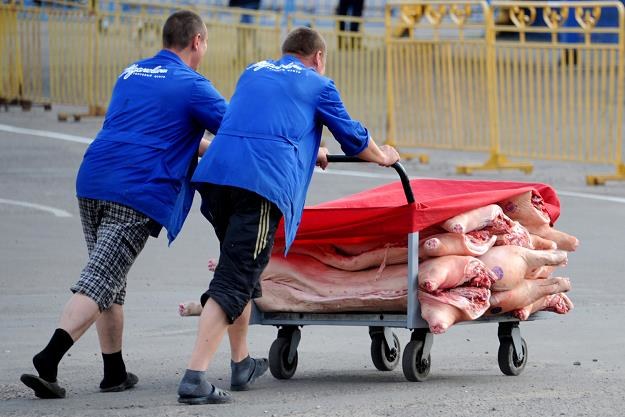 Polskie mięso jedzie do Rosji? /AFP